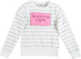 Garcia off white sweater met zilverdraad Maat - 128/134