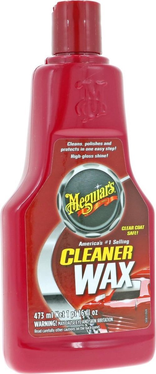 Meguiars Cleaner Wax Liquid 473 Ml A1216 bol