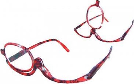 Opsommen beu Clancy Make-up bril rood + 3.0 | bol.com