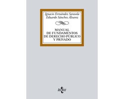 Derecho - Biblioteca Universitaria de Editorial Tecnos - Manual de Fundamentos de Derecho público y privado