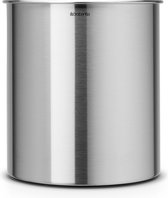Brabantia Prullenbak / Papierbak - 7 liter - Matt Steel