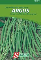 Somers zaden - Lage naaldboontjes zonder draad Argus