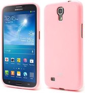 Goospery Silicone case hoesje Samsung Galaxy Mega 6.3 i9200 i9205 licht roze
