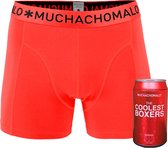 Muchachomalo - Heren Boxershorts Koraal - M