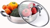Bergner RVS 18/10 Serveerpan 28cm - 3,8 liter