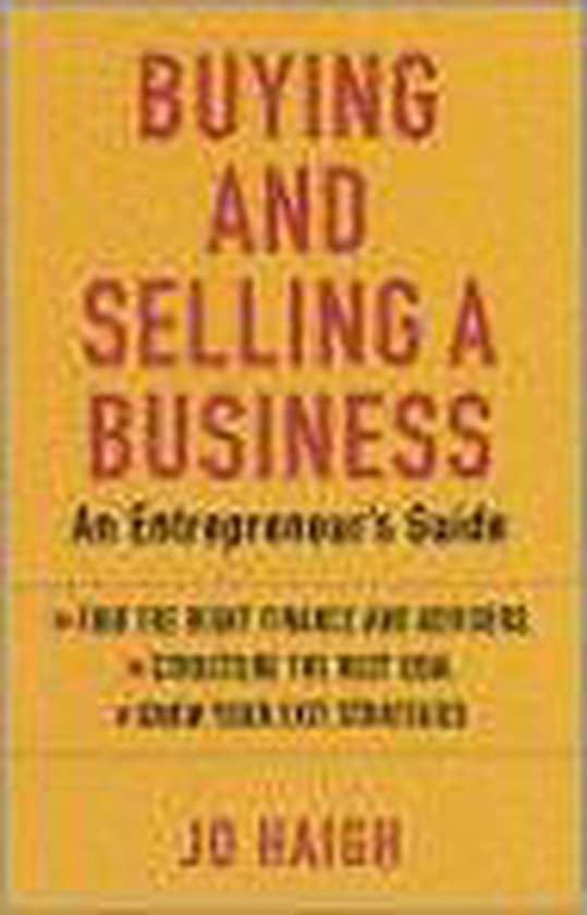 Buying And Selling A Business - cover
