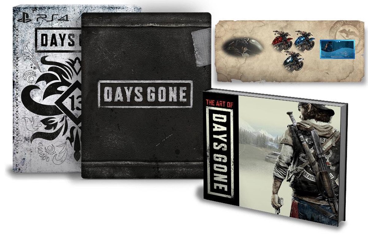 Special game edition. Дейс Гон пс4. Days gone ps4 издание. Days gone коллекционное издание. PLAYSTATION 4 Days gone Special Edition.