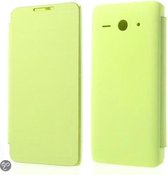 Huawei Ascend y530 flip cover hoesje groen
