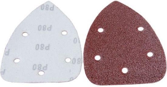 Disques abrasifs triangulaires avec bande velcro 140 x 100 mm granulométrie  différente... | bol.com