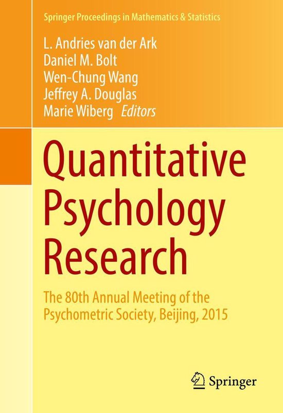 Springer Nature Proceedings excluding Computer Science - Qua ... - cover