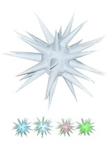 Opblaas Spike star LED 1.5m