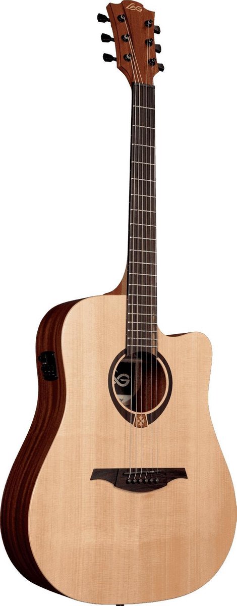 Lâg T70DCE Acoustic-electric guitar Dreadnought 6snaren Hout gitaar