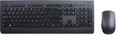 Lenovo 4X30H56809 RF Draadloos QWERTZ Duits Zwart toetsenbord