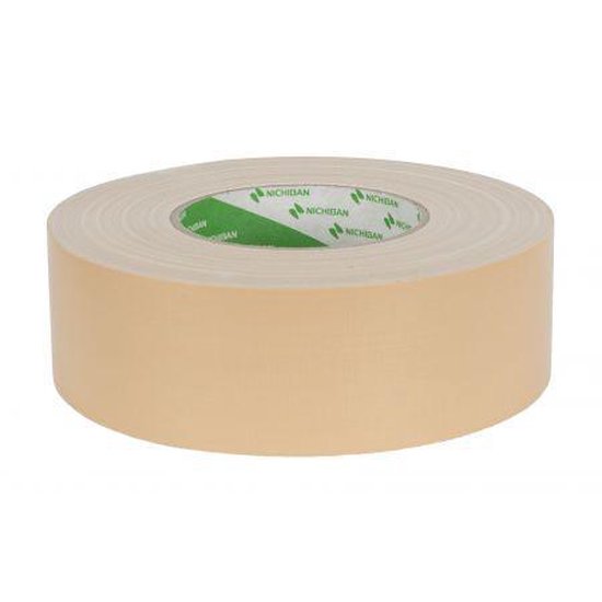 Beige nichiban tape 50mm x 50mtr. 1 rol. (021.0186)