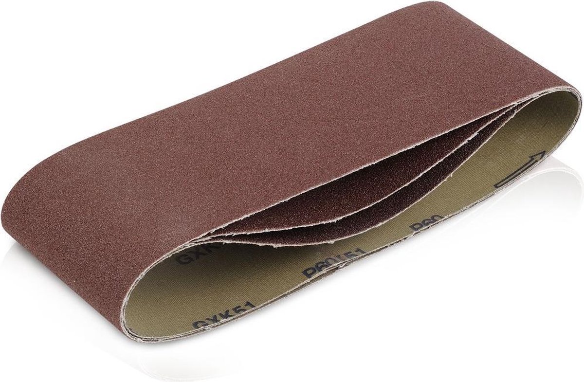 Kreator KRT243602 Schuurband – 50 x 686 mm – Korrel 120 – 3 stuks