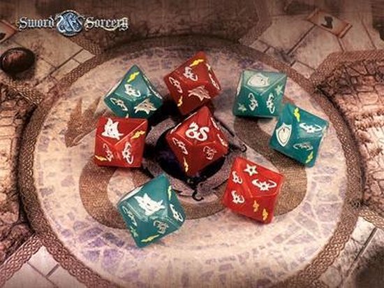 Afbeelding van het spel Asmodee Sword & Sorcery Custom Dice Pack - EN