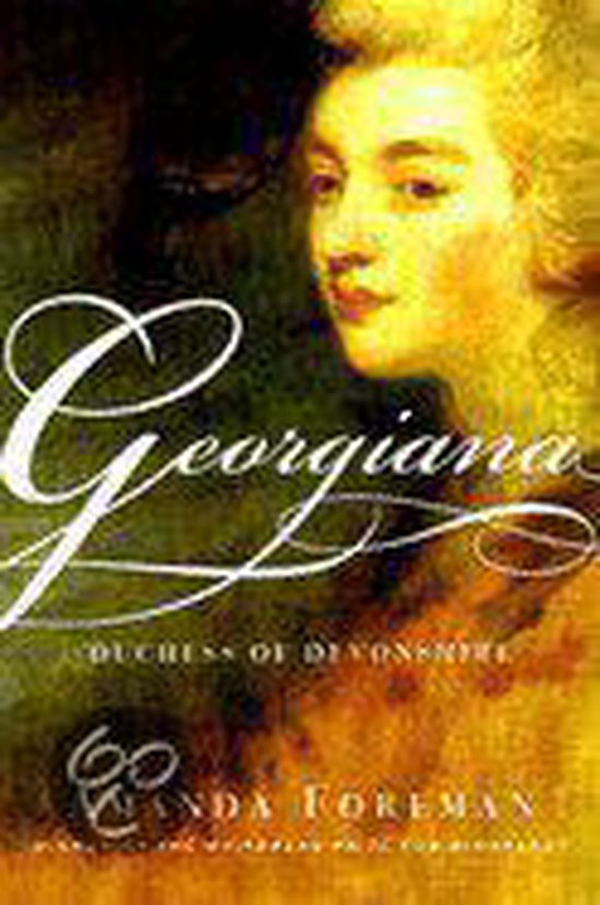 Boekcover van 'Georgiana Duchess of Devonshire' met schilderij van een vrouw met blond haar.