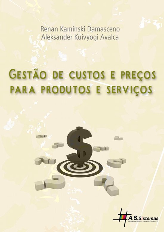 Gestão de custos e preços para produtos e serviços - cover