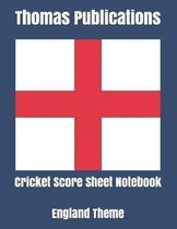 Cricket Score Sheet Notebook