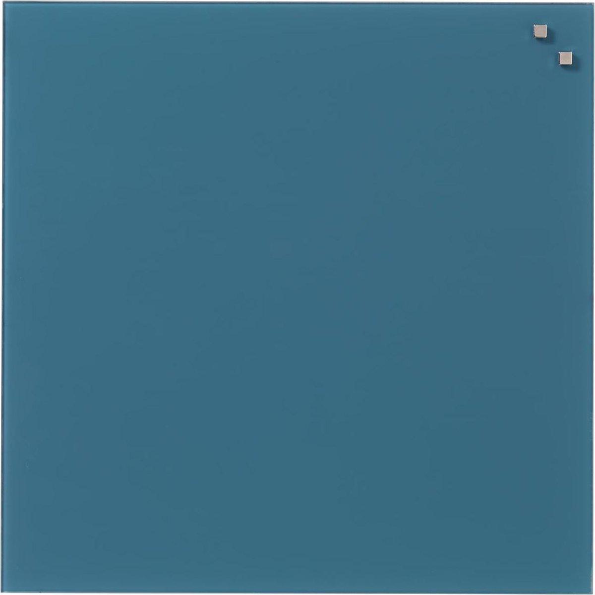 NAGA  Glassboard 45x45cm Jeans Blauw