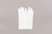 Dunne handschoenen - Witte handschoenen - Witte luxe handschoenen - Katoenen handschoenen
