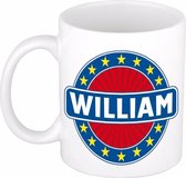 William naam koffie mok / beker 300 ml  - namen mokken