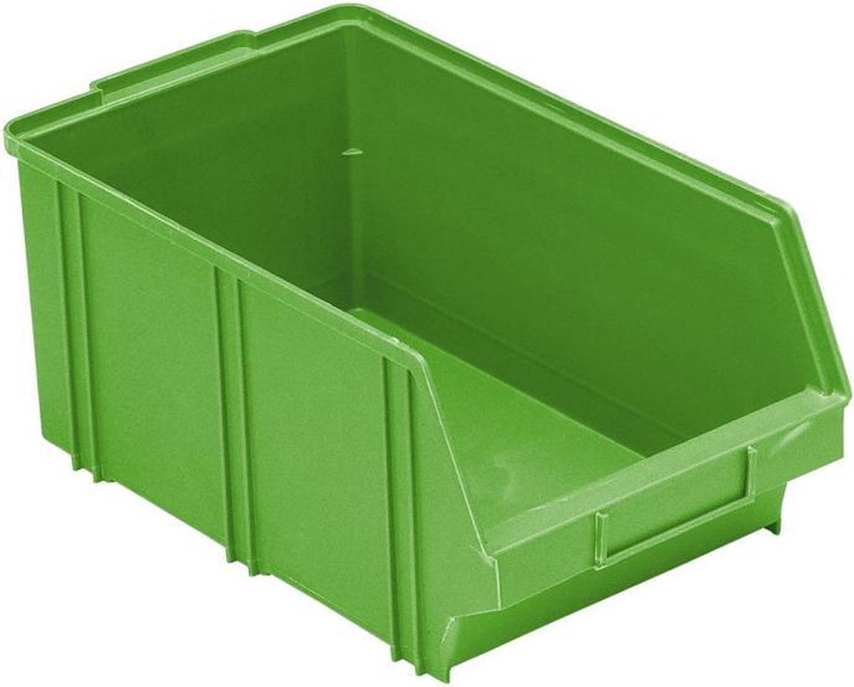 Magazijnbak B4 - 210x330x155mm - Groen