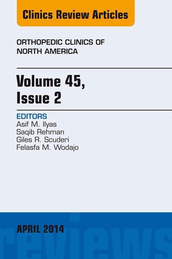 The Clinics: Orthopedics Volume 45-2 - Volume 45, Issue 2, A ... - cover