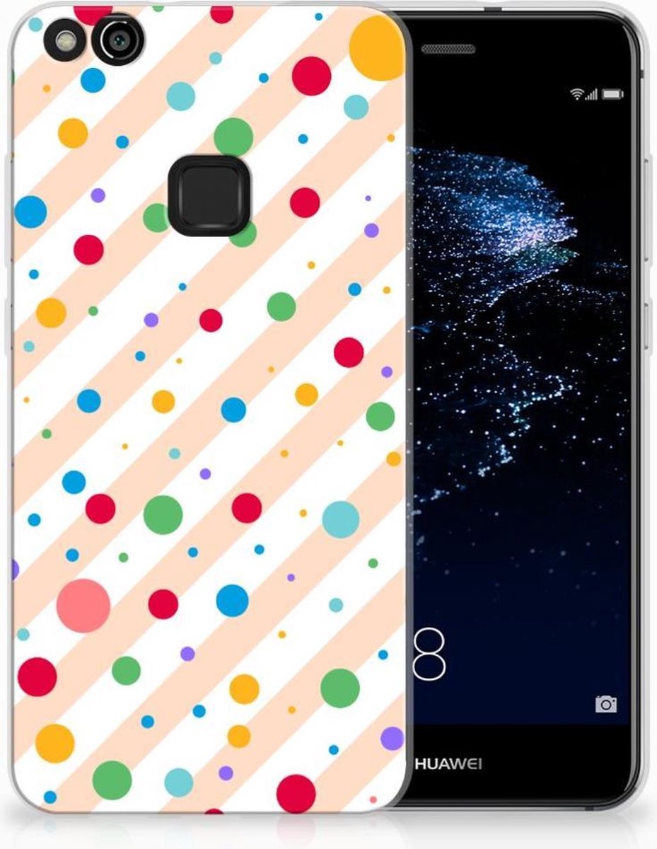 Huawei P10 Lite TPU bumper Dots