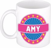 Amy naam koffie mok / beker 300 ml - namen mokken