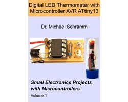 Digital LED Thermometer with Microcontroller AVR ATtiny13