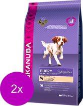 Eukanuba Puppy/Junior Lam&Rijst - Hondenvoer - 2 x 2.5 kg