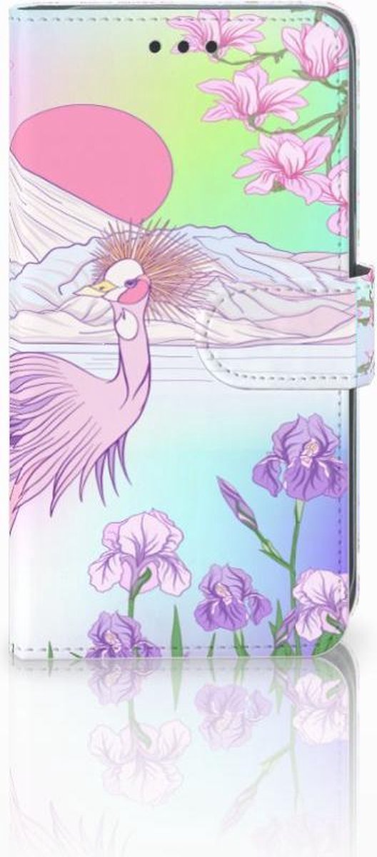 Apple iPhone Xr Telefoonhoesje met Pasjes Bird