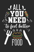 All You Need To Feel Better Is Food