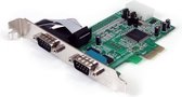 StarTech 2-poort Native PCI Express RS232 Seriële Kaart met 16550 UART