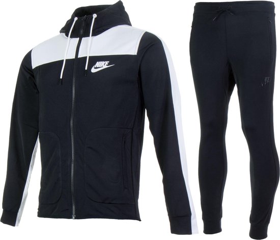 Nike Sportswear Advance 15 Trainingspak - Maat XL - Mannen - zwart/wit |  bol.com