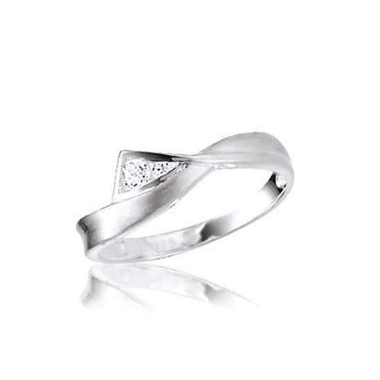 Classics&More - Zilveren Ring Met zirkonia