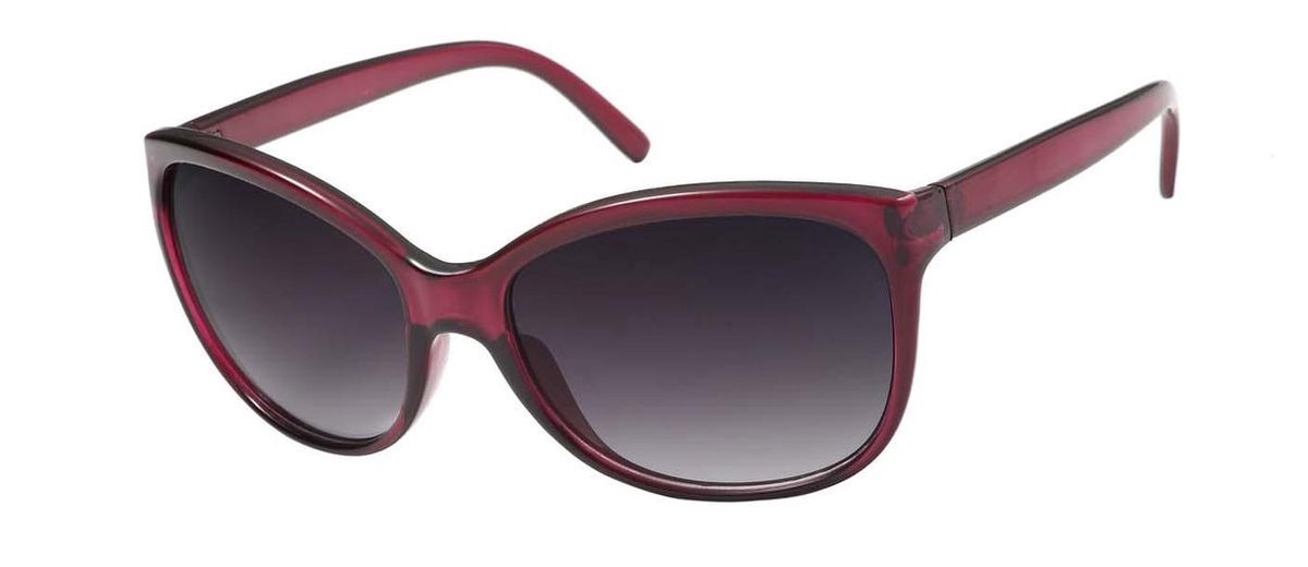 Sunoptic S38C- Zonnebril- Dames - Bordeau - Lensbreedte 60 mm