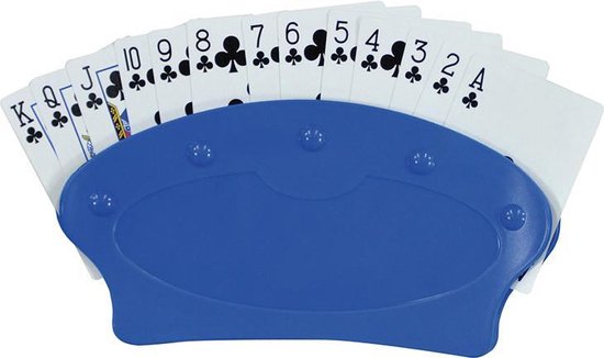 Speelkaarten houder - Blauw - Set van 2 - Aidapt