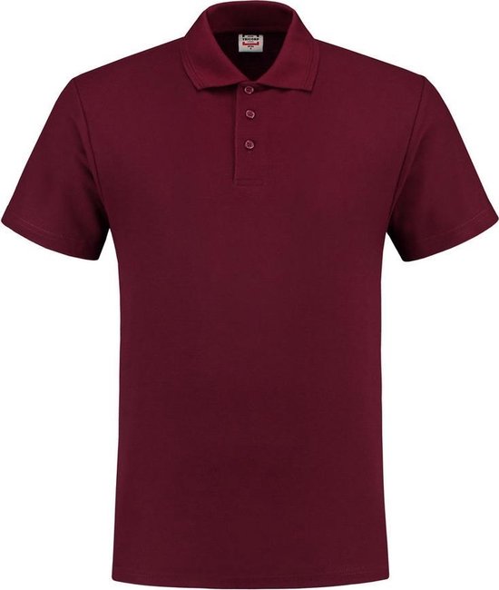 Tricorp poloshirt - Casual - 201003 - wijnrood - maat M