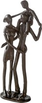 Gilde handwerk   Sculptuur  Ouders met Kind   Metaal  Zwart