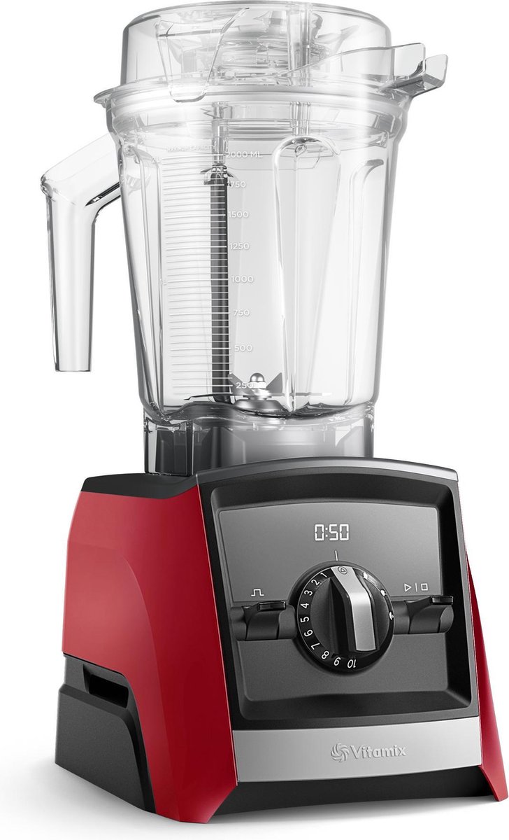 Vitamix A2500i Ascent - high performance blender - 3 programma's - 2.2 PK motor - 2 liter kan - 10 jaar garantie - rood – foto 4