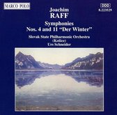 Joachim Raff: Symphonies No. 4 & 11 "Der Winter"