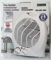 Ventilatorkachel 2000W - Wit