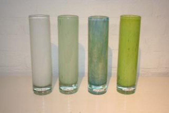 Henry Dean - Vaas - Decoratie vaas - Glas - Mond geblazen glas - Wit -  Melkwit - | bol