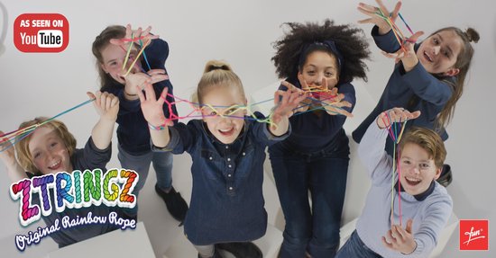 ZTRINGZ Regenboog Touw - Vingertouw