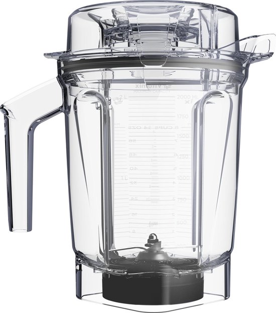 Vitamix A3500i Ascent - high performance blender - LCD display - 5 programma's - 2.2 PK motor - 2 liter kan - 10 jaar garantie - RVS van Merkloos — afbeelding 4