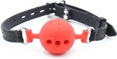 Banoch - ballgag siliconen small - rood Ø 3,5 cm