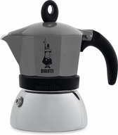 Bialetti Espressomaker - Moka Inductie - 3 kops - grijs