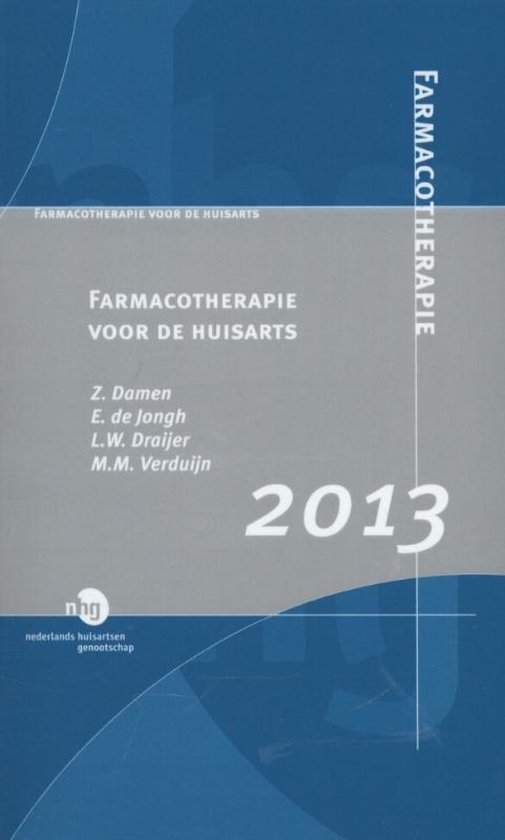 Cover van het boek 'Farmacotherapie voor de huisarts  / 2013'